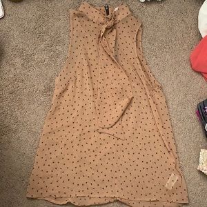 tanish see through top